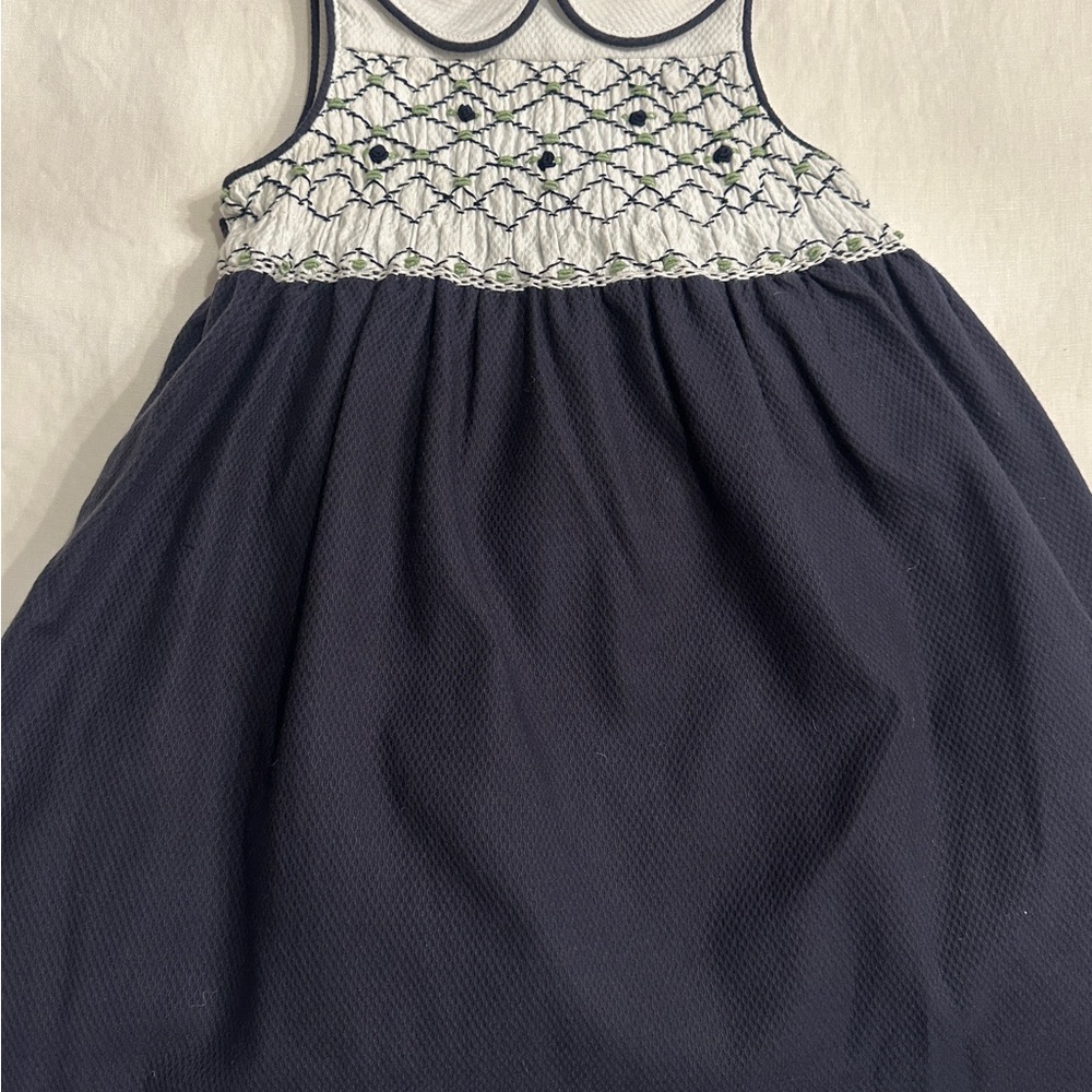 Elegant Navy Blue Kids Dress